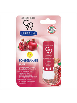 Golden Rose Pomegranate Lip Balm με Χρώμα SPF15 4.6gr