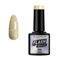 Elixir Flash 1150 Pyrite Glitter Cat Eye Ημιμόνιμο Βερνίκι Νυχιών 8ml