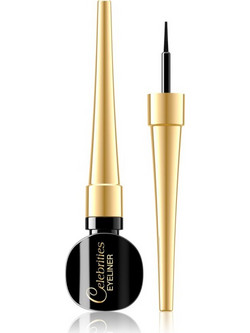 Eveline Cosmetics Celebrities Black Πινέλο Eyeliner 3ml