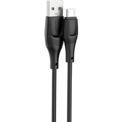 USB A 2.0 Male To Micro USB B Male Cable 3m Silicone Zeus 2.1Α Καλώδιο Φόρτισης