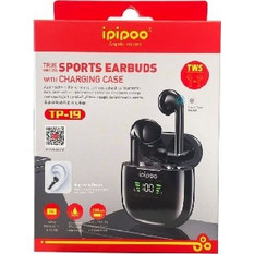 Ipipoo TP-19 Ακουστικά Bluetooth Earbud Black