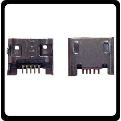 Micro USB B Charging Port Female 4 Feet Flat Dip For 5 Pin (Premium A+)