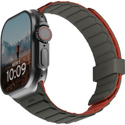 UAG Pathfinder Λουράκι Σιλικόνης Grey / Orange (Apple Watch Ultra)