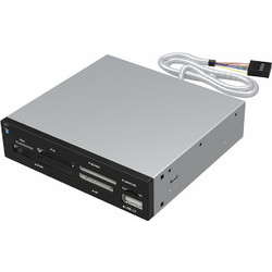 Sabrent 7-in-1 Multi Flash Card Reader/Writer (Με καλώδιο τροφοδοσίας) (CRW-UINB)