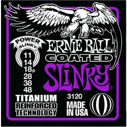 Ernie Ball 3120 Σετ 6 Χορδές Ηλεκτρικής Κιθάρας Nickel Plated Steel 11-48"