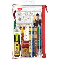 Maped Harry Potter Παιδικό Σετ Γραφικής Ύλης με Μολύβι, Ξύστρα, Γόμα, Χάρακα και Κασετίνα 10τμχ_3154148997931