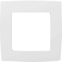 Πλαίσιο Διακόπτη 1 Θέσης Prime 1000119001 White Aca