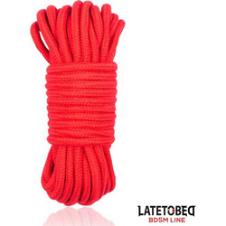 LatetoBed Cotton Rope 5cm Red