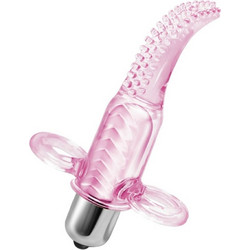 Baile Vibro Finger Tip Stimulator Δονητής Δακτύλου Ροζ