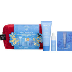 Apivita Aqua Beelicious Rich Texture Hydrating Cream-Gel 40ml + Booster 15ml + Eye Gel 1.5ml