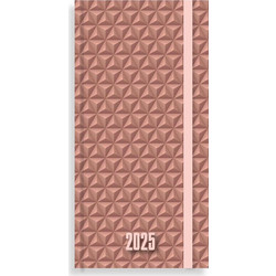 Ημερολόγιο Ημερήσιο 2025 Luxury με Λάστιχο 8x16cm σε 4 Σχέδια 586123 Tesoro
