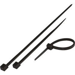 Σετ 100τμχ Δεματικά καλωδίων Μαύρα 300X3,6mm 317.009.0011.03