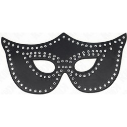 KINK - LEATHERETTE MASK WITH RIVETS MODEL 2 30 x 12 CM