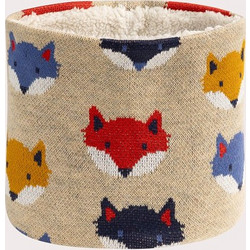 Παιδικός Λαιμός για Αγόρια Beige Foxes ΜΠΕΖ