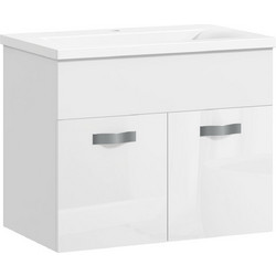 Kleankin Σετ Έπιπλο Μπάνιου με Νιπτήρα 834-724V00WT