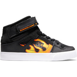 DC Pure Παιδικά Sneakers Μποτάκια Μαύρα ADBS300324-BFM