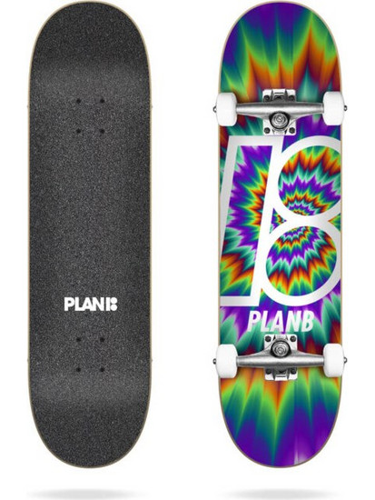 Plan B Skateboards Team Tune Out 7.75