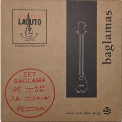 Extra Laouto Classic Σετ 6 Χορδές Μπαγλαμά 1/8