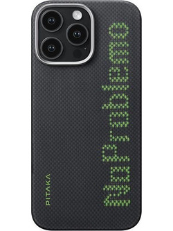 Θήκη Pitaka x Aries Tactile Weaving+ Aramid MagEZ 5 Magsafe 1500D 1.05mm CARBON FIBER για Apple iPhone 16 PRO MAX 6.9 2024 - NoProblemo - KI1601NOP