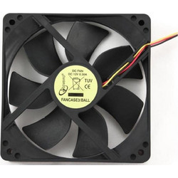Gembird Ball Bearing Case Fan 120mm με Σύνδεση 3-Pin