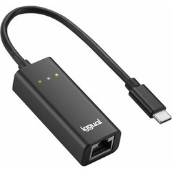 Iggual IGG317693 Ενσύρματος Ethernet USB-C Αντάπτορας Δικτύου 1Gbps
