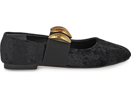 MOI ATHENS ΜΠΑΛΑΡΙΝΕΣ T128B5121016 - ΜΑΥΡΟ ΒΕΛΟΥΔΟ MO25-120-BLACK VELVET