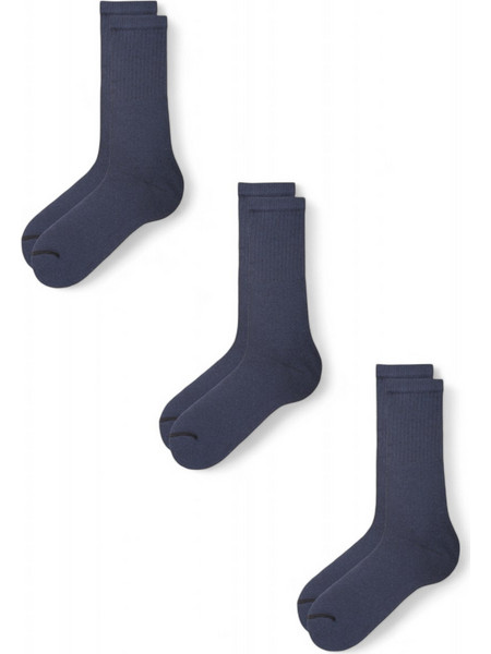 K-Socks Sporty Ανδρικές Κάλτσες Μπλε 3Pack K05004