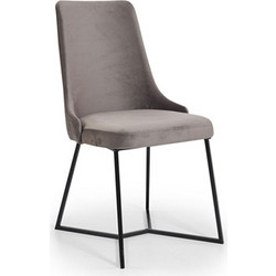 Bliumi Καρέκλα Τραπεζαρίας Carol 1059 Grey