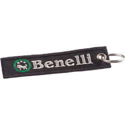 Υφασμάτινο μπρελόκ BENELLI με κέντημα FLAT