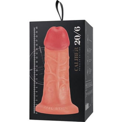 Realistic dildo Caliber 20/6 PVC flesh