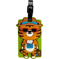 Puckator LUT37 Ετικέτα Βαλίτσας Alfie the Tiger Wild