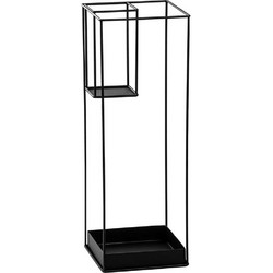 Ομπρελοθήκη 247HFM1232 20x20x61cm Black Aberto Design Μέταλλο