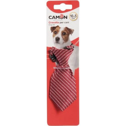 CAMON ΓΡΑΒΑΤΑ ΣΚΥΛΟΥ ΡΙΓΕ ΚΟΚΚΙΝΗ 10*5CM C714/N