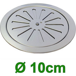 Σχάρα Σιφονιών Ασφαλείας O100mm Inox (03884)
