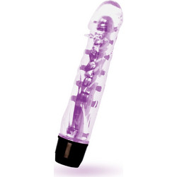 Glossy Lenny Δονητής 14cm Μωβ