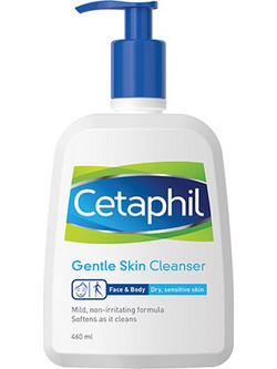 Cetaphil Gentle Skin Face & Body Cleanser Κρεμώδες Αφρόλουτρο 460ml