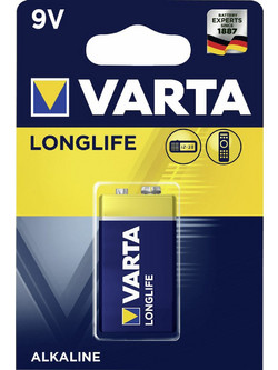 Varta Longlife 9V 10τμχ