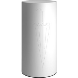 Ομπρελοθήκη 28-033 Matt White Pam Co (O25 x H50 cm) 1Τεμ