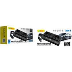 Andowl Inverter Αυτοκινήτου 300W για 12V DC με 6xUSB Q-NB1600