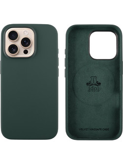 Idol 1991 Velvet MagSafe TPU Camera Guard Lake Green (iPhone 16 Pro Max)