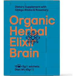 Symbeeosis Organic Herbal Elixir Relax Ginkgo Biloba & Rosemary 15x3gr