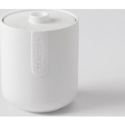 Δοχείο Με Καπάκι Tealover RD0017103 Φ11x13cm White Raeder Πορσελάνη