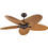 Beacon Lucci Air Fijian II Rattan Ανεμιστήρας Οροφής 132cm 61W Καφέ