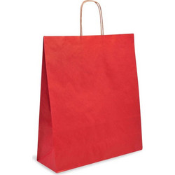 Τσάντα Δώρου Κraft Κόκκινη Μεγάλη 36x12x41cm