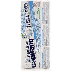 Pasta Del Capitano Plaque & Cavities Οδοντόκρεμα κατά της Πλάκας 75ml