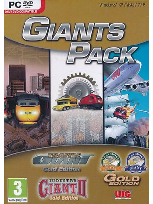 Giants Pack (Hotel Giant & Transport Giant & Traffic Giant) PC