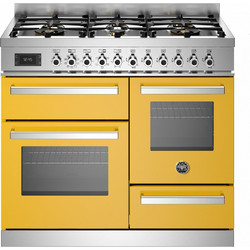 Bertazzoni PRO106L3EGIT Κουζίνα Ηλεκτρική με Εστίες Αερίου 99.5cm