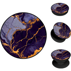 Sonique Pop Holder Marble Series Μωβ