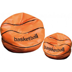 ΜΠΑΛΑ BASKETBALL-ΠΟΥΦ πουφ με αφρολέξ και δερματίνη ΧΡΩΜΑ & ΔΙΑΣΤΑΣΗ ΕΠΙΛΟΓΗ