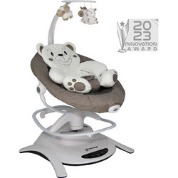 Bebe Stars Imagine Ηλεκτρικό Relax Μωρού Κούνια Καφέ 255-182